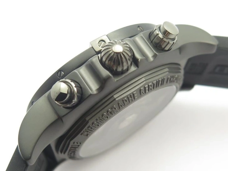 MiroTime 0508 Stretchable DayDate 40mm BP-Maker 228206 SS Green Roman Dial (Fluted Bezel) On SS Bracelet ETA 3904